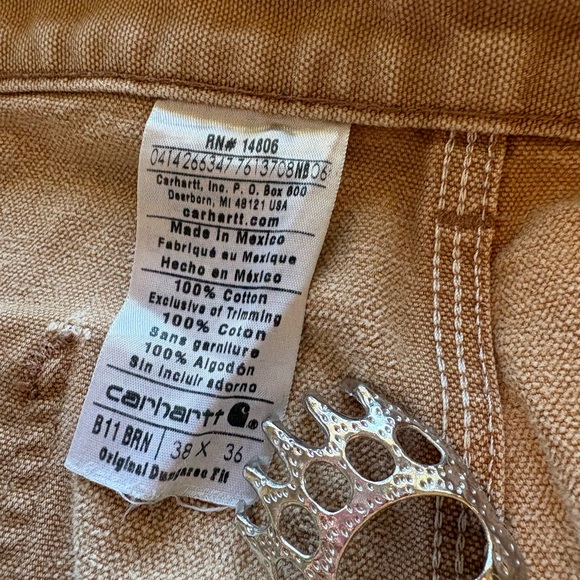 Carhartt • 38x36 • Dungaree • Distressed - Picture 11 of 11